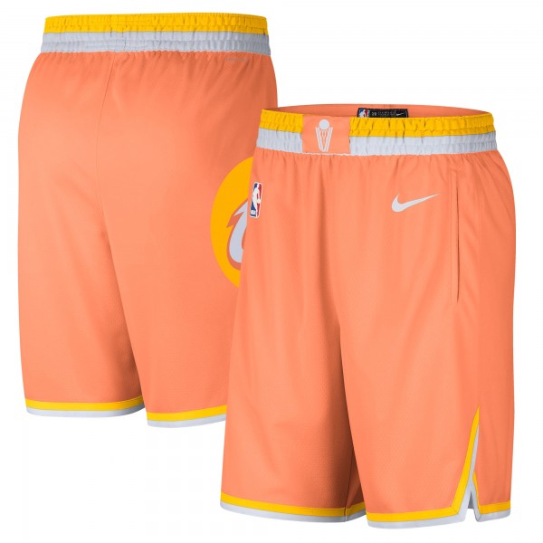 Шорты Cleveland Cavaliers Nike 2025/26 City Edition Remix Dri-FIT Swingman - Orange