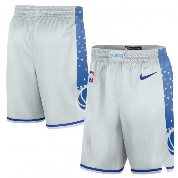 Шорты Orlando Magic Nike 2025/26 City Edition Remix Dri-FIT Swingman - Silver