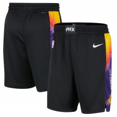 Phoenix Suns Nike 2025/26 City Edition Remix Dri-FIT Swingman Shorts - Black