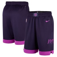 Шорты Minnesota Timberwolves Nike 2025/26 City Edition Remix Dri-FIT Swingman - Purple