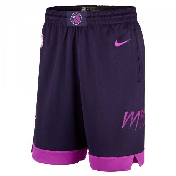 Шорты Minnesota Timberwolves Nike 2025/26 City Edition Remix Dri-FIT Swingman - Purple