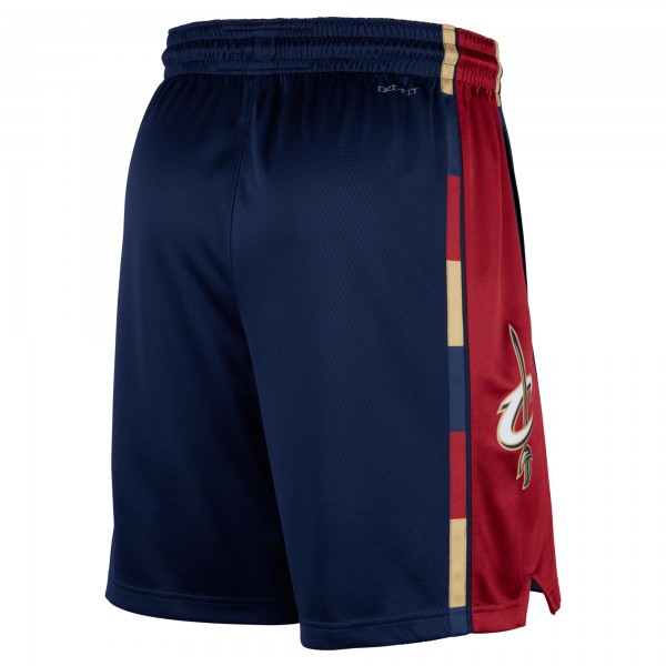 Шорты Cleveland Cavaliers Nike Navy Classic Edition Hardwood Classics Swingman