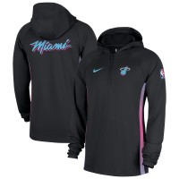Кофта на короткой молнии Miami Heat Nike 2025/26 City Edition Remix Authentic On-Court Dri-FIT - Black