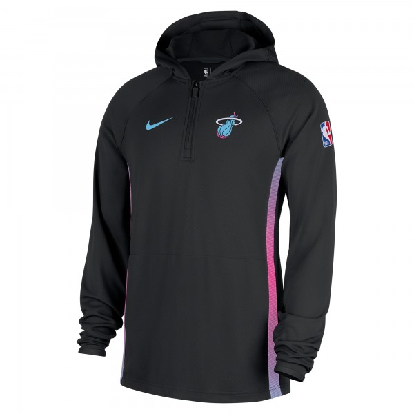 Кофта на короткой молнии Miami Heat Nike 2025/26 City Edition Remix Authentic On-Court Dri-FIT - Black