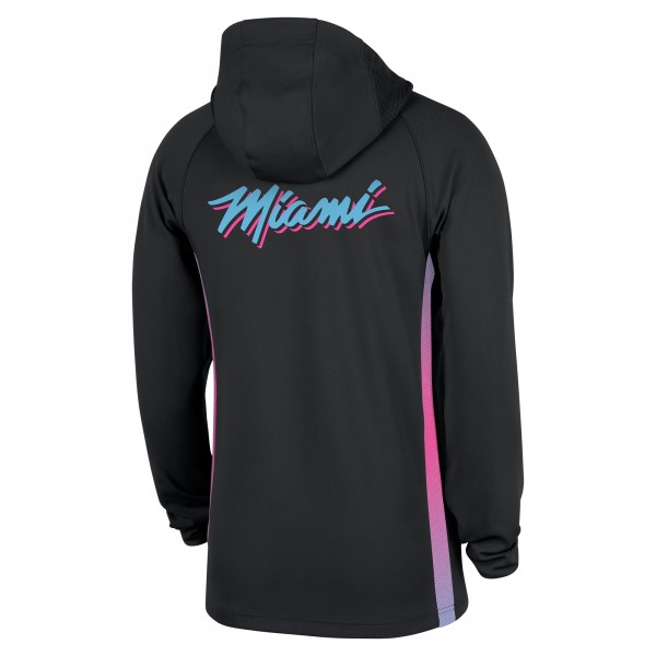 Кофта на короткой молнии Miami Heat Nike 2025/26 City Edition Remix Authentic On-Court Dri-FIT - Black