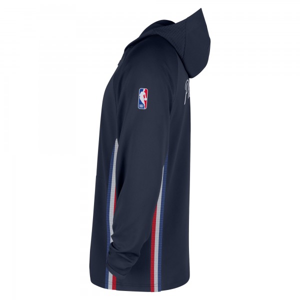 Кофта на короткой молнии Philadelphia 76ers Nike 2025/26 City Edition Remix Authentic On-Court Dri-FIT - Navy