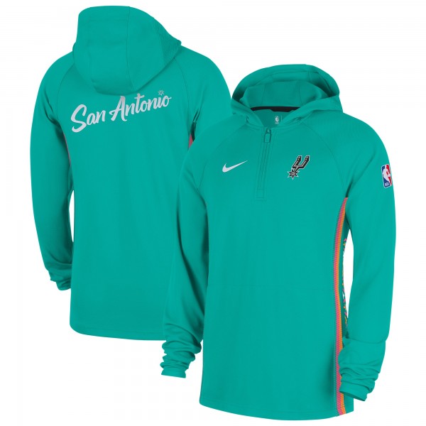 Кофта на короткой молнии San Antonio Spurs Nike 2025/26 City Edition Remix Authentic On-Court Dri-FIT - Green