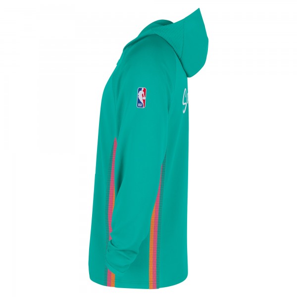 Кофта на короткой молнии San Antonio Spurs Nike 2025/26 City Edition Remix Authentic On-Court Dri-FIT - Green