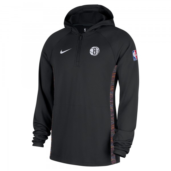 Кофта на короткой молнии Brooklyn Nets Nike 2025/26 City Edition Remix Authentic On-Court Dri-FIT - Black
