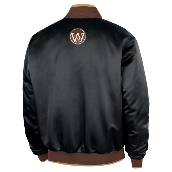 Рубашка Golden State Warriors Nike Black 2025/26 City Edition Remix Courtside Bomber Jacket