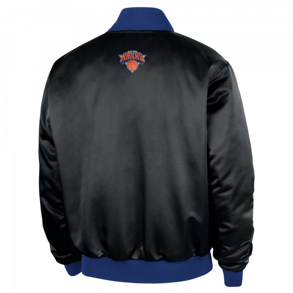 Бомбер New York Knicks Nike 2025/26 City Edition Remix Courtside - Black