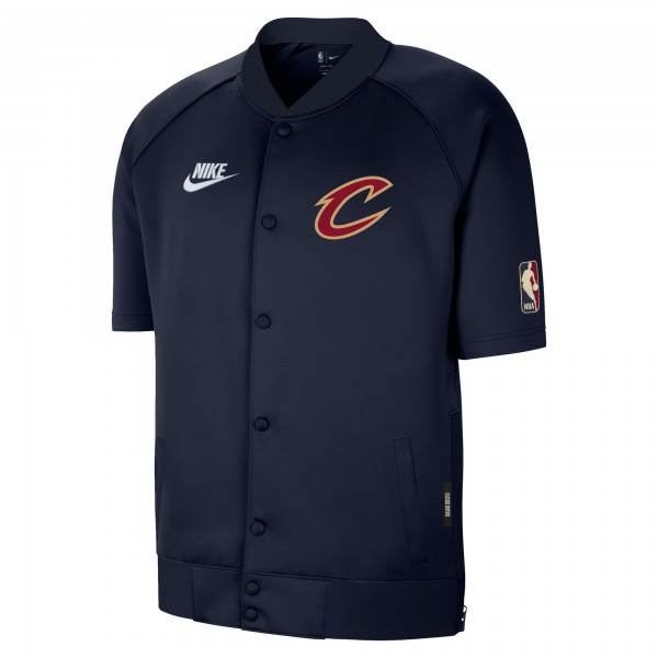 Футболка на кнопках Cleveland Cavaliers Nike Navy Classic Edition Hardwood Classics Authentic On-Court Game