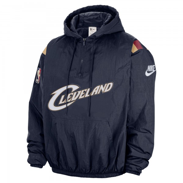 Ветровка Cleveland Cavaliers Nike Navy Hardwood Classics Therma-FIT