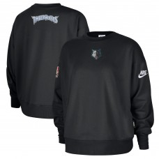 Кофта Minnesota Timber lves Nike Black Classic Edition Hard od Classics Premium Phoenix Fleece