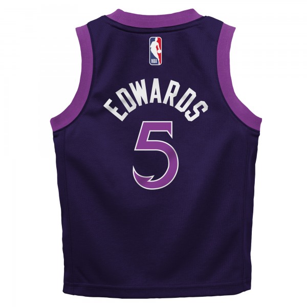 Джерси Anthony Edwards Minnesota Timberwolves Nike Preschool 2025/26 City Edition Swingman - Purple