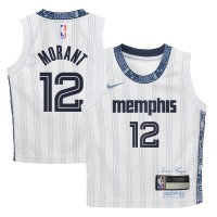 Джерси Ja Morant Memphis Grizzlies Nike Preschool 2025/26 City Edition Swingman - White