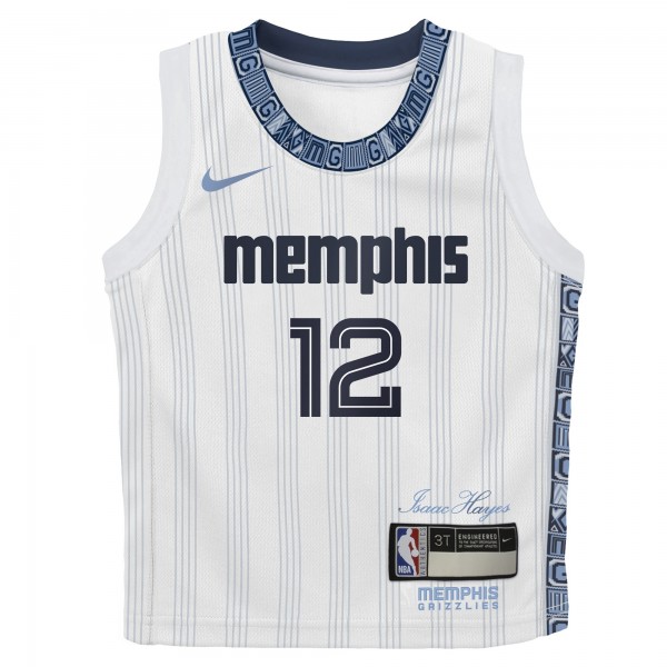 Джерси Ja Morant Memphis Grizzlies Nike Infant 2025/26 City Edition Swingman - White