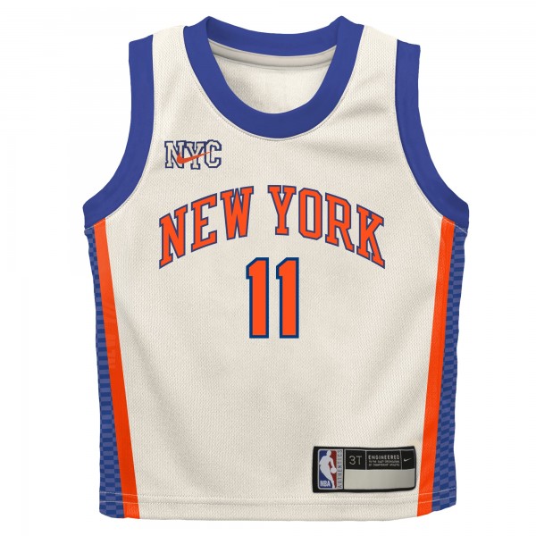 Джерси Jalen Brunson New York Knicks Nike Infant 2025/26 City Edition Swingman - Cream