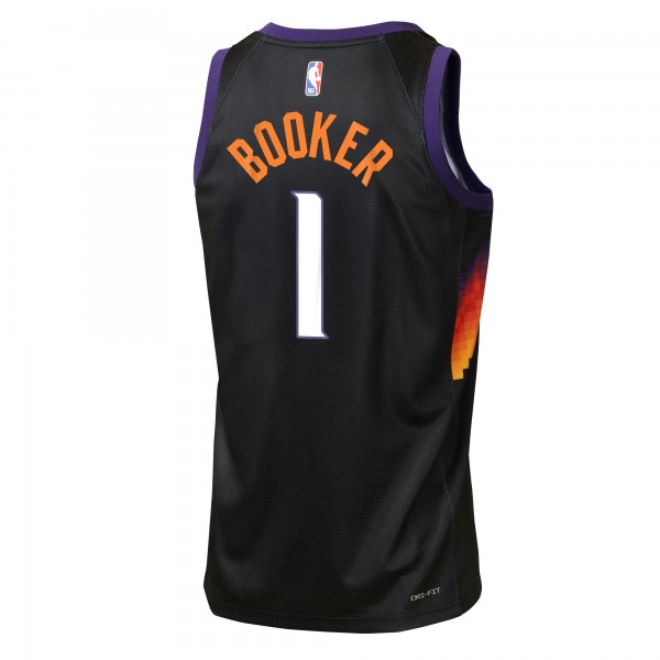 Подростковая Phoenix Suns Devin Booker Nike Black 2025/26 City Edition Swingman Jersey