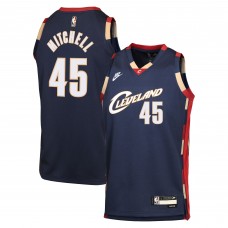 Игровая джерси Подростковая Cleveland Cavaliers Donovan Mitchell Nike Navy Swingman - Classic Edition