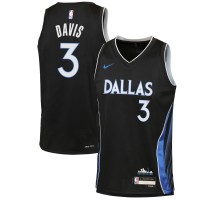 Подростковая Dallas Mavericks Anthony Davis Nike Black 2025/26 City Edition Swingman Jersey