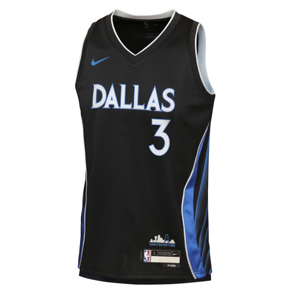 Подростковая Dallas Mavericks Anthony Davis Nike Black 2025/26 City Edition Swingman Jersey