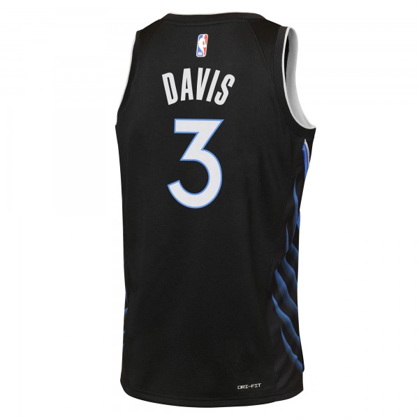 Подростковая Dallas Mavericks Anthony Davis Nike Black 2025/26 City Edition Swingman Jersey