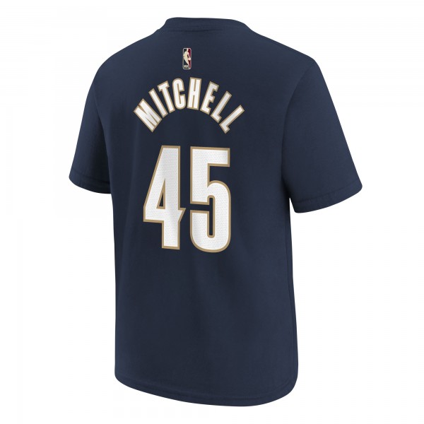 Футболка Подростковая Cleveland Cavaliers Donovan Mitchell Nike Navy Name & Number - Classic Edition
