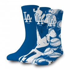 Los Angeles Dodgers ISlide Three-Pack Lifestyle Crew Socks Set