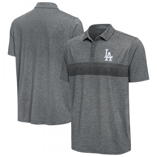 Los Angeles Dodgers Antigua Pewter Dashing Polo