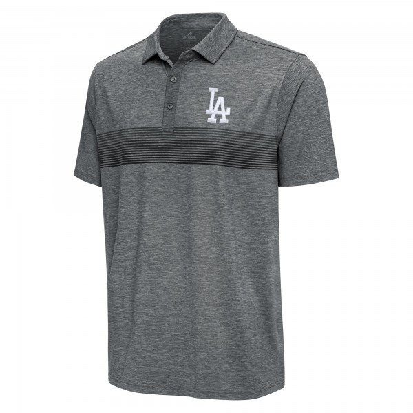 Los Angeles Dodgers Antigua Pewter Dashing Polo