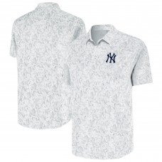 Рубашка с коротким рукавом New York Yankees Antigua White Lush