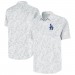 Los Angeles Dodgers Antigua White Lush Button-Up Shirt