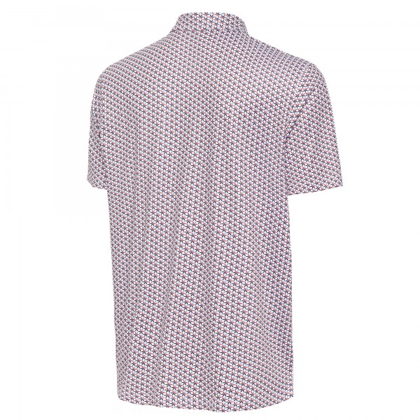 Los Angeles Dodgers Antigua White Star Polo