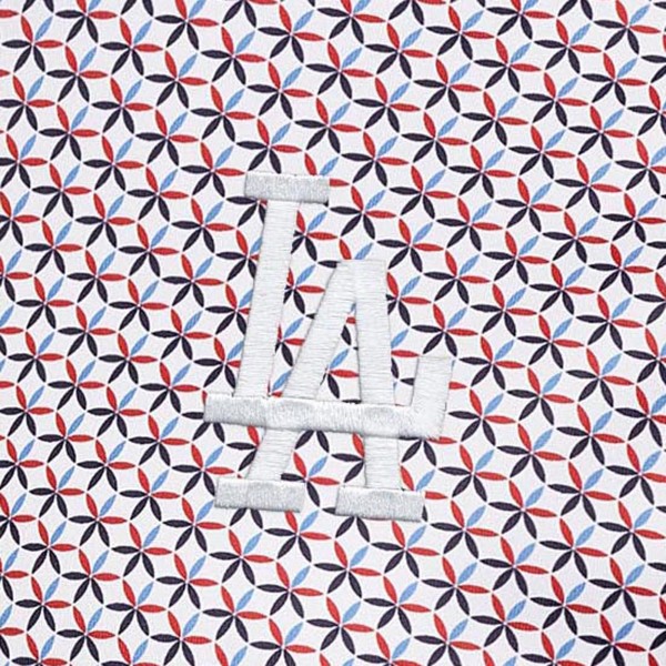 Los Angeles Dodgers Antigua White Star Polo