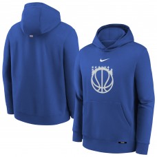 Подростковая Orlando Magic Nike Royal 2025/26 City Edition Club Fleece Pullover Hoodie