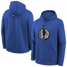 Подростковая Dallas Mavericks Nike Royal 2025/26 City Edition Club Fleece Pullover Hoodie