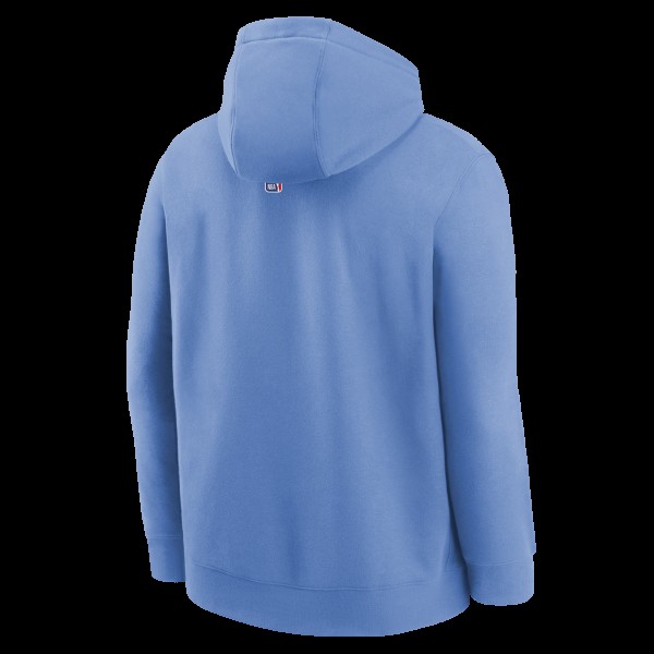 Подростковая Utah Jazz Nike Blue 2025/26 City Edition Club Fleece Pullover Hoodie