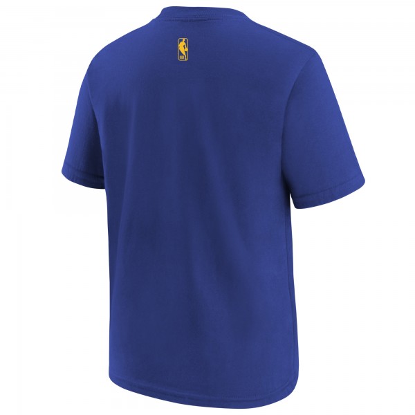 Подростковая Charlotte Hornets Jordan Brand Blue/Yellow 2025/26 City Edition Max90 T-Shirt