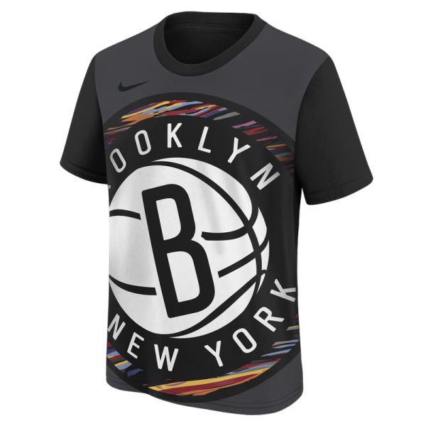 Детская футболка Brooklyn Nets Nike Black 2025/26 City Edition Max90