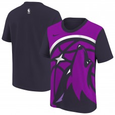 Подростковая Minnesota Timberwolves Nike Purple/Navy 2025/26 City Edition Max90 T-Shirt