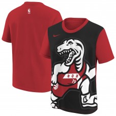 Подростковая Toronto Raptors Nike Red/Black 2025/26 City Edition Max90 T-Shirt