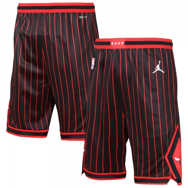 Подростковая Chicago Bulls Jordan Brand Black Statement Edition Swingman Dri-FIT Shorts