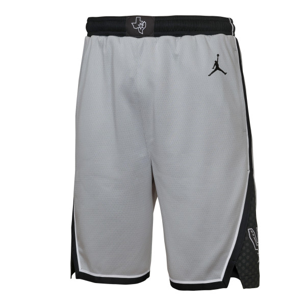 Подростковая San Antonio Spurs Jordan Brand Silver Authentic Statement Edition Swingman Shorts