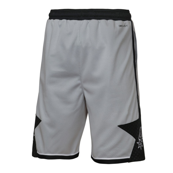 Подростковая San Antonio Spurs Jordan Brand Silver Authentic Statement Edition Swingman Shorts