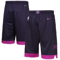Подростковая Minnesota Timberwolves Nike Purple 2025/26 City Edition Swingman Performance Shorts
