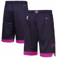 Подростковая Minnesota Timberwolves Nike Purple 2025/26 City Edition Swingman Performance Shorts