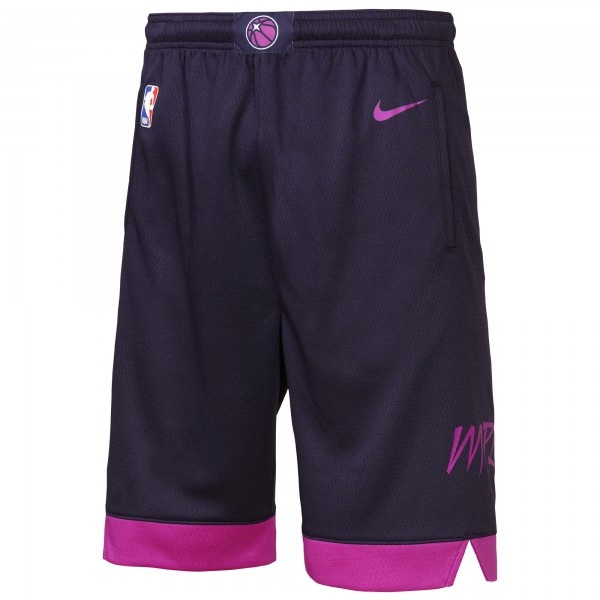 Подростковая Minnesota Timberwolves Nike Purple 2025/26 City Edition Swingman Performance Shorts