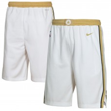 Подростковая Boston Celtics Nike White 2025/26 City Edition Swingman Performance Shorts