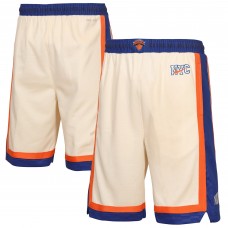 Подростковая New York Knicks Nike Natural 2025/26 City Edition Swingman Performance Shorts